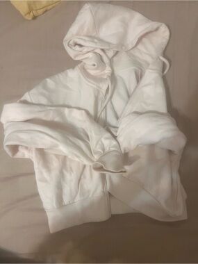 H&M cropped zipup sweater